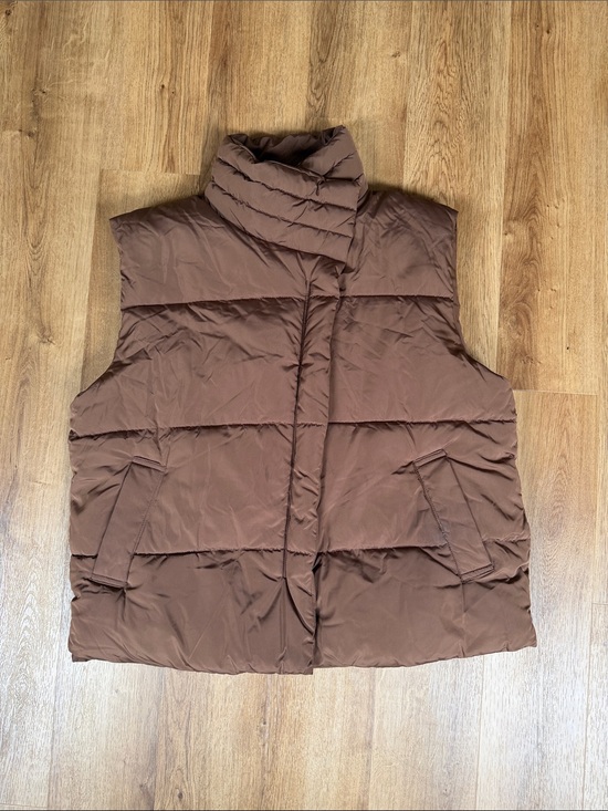 BDG Jackets & Blazers - BDG Brown Puffer Vest